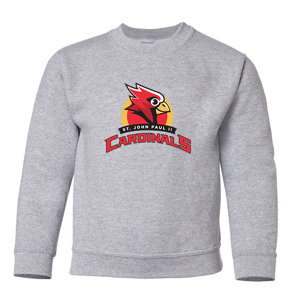 Youth Crewneck - Cardinal