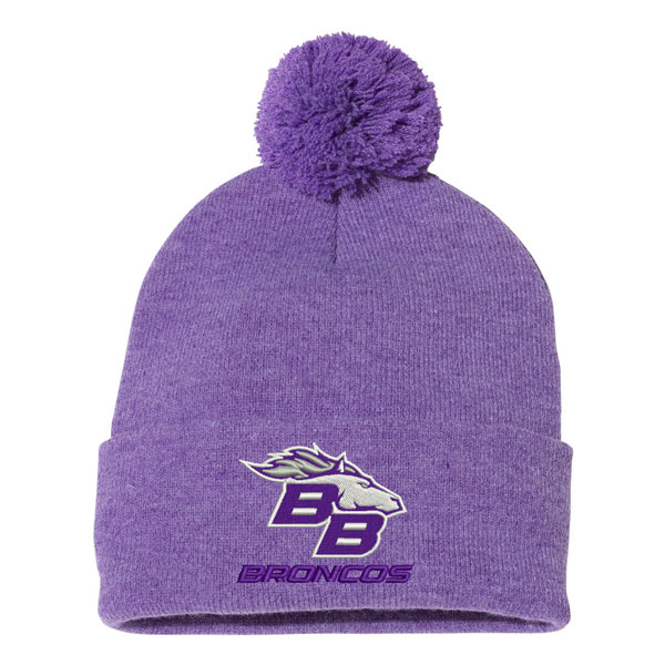 Broncos Pom Pom Touque