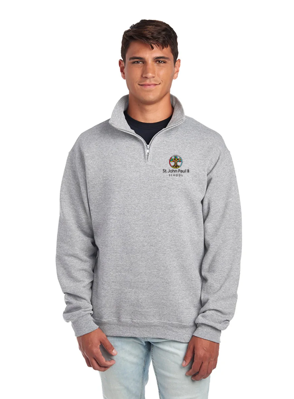 1/4 Zip Sweatshirt - Tree