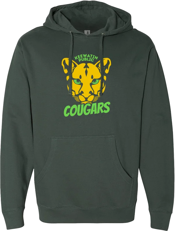 Adult Midweight Hoodie - Cougars