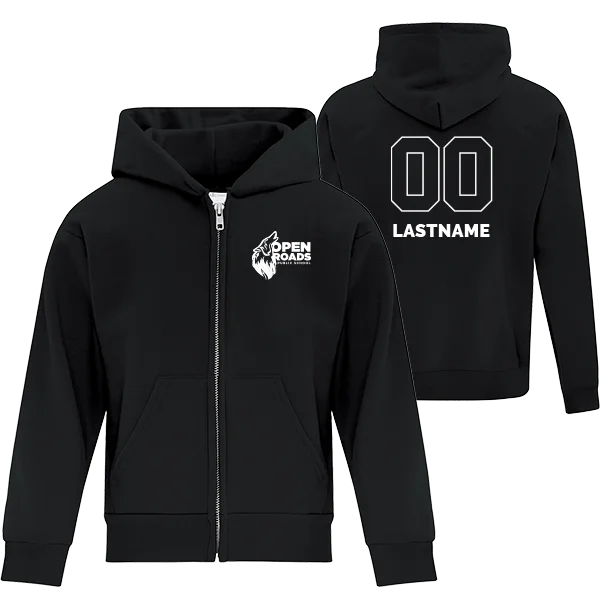 Youth Zip Team Hoodie
