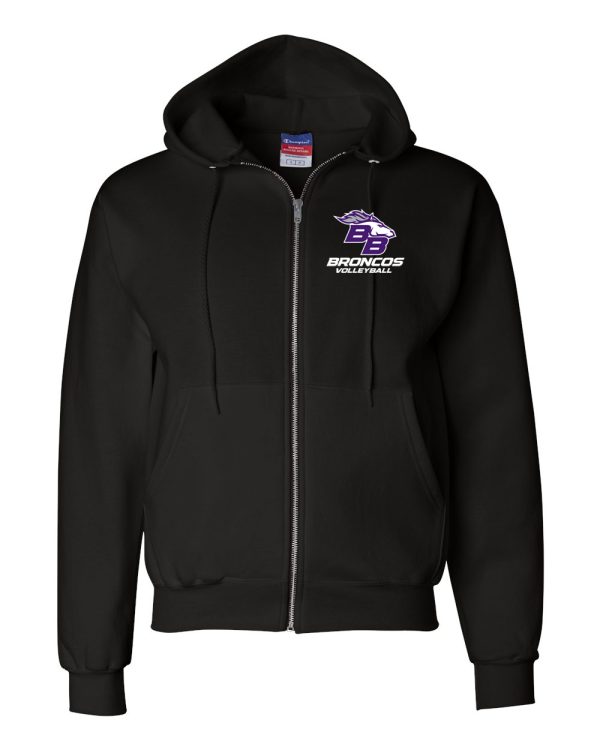 BBSS Volleyball Zip Hoodie