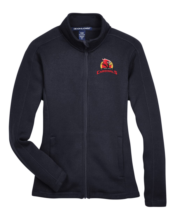 Women's Full-Zip Fleece Jacket - Cardinals